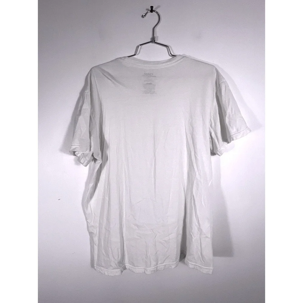 Polo‎ Ralph Lauren Shirts Mens Sz L Plain White Tee Classic Fit Embroidered Logo